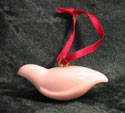 Tagua Peace Dove Ornament